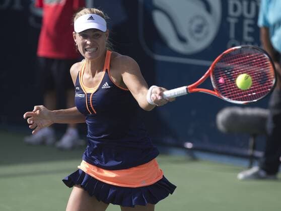 Angelique Kerber (GER) Tennis - Dubai Tennis Championships 2015 - WTA Tennis Damen - - Dubai - - United Arab Emirates - 18 February 2015.