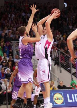 Tadas Klimavicius Telekom Baskets Bonn vs. BG Göttingen , Hauptrunde 22.. Spieltag