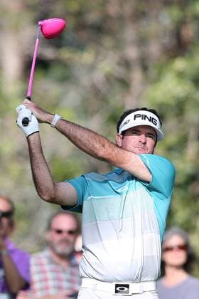 Feb. 19, 2015 - Pacific Palisades, CA, U.S. - February 19, 2015: Bubba Watson during the first round of the Northern Trust Open. Played at Riviera Country Club, Pacific Palisades, CA. Michael Zito ESW CSM PGA Golf Herren Golf 2015: Northern Trust Open Round One FEB 19 - ZUMAcs17