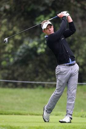Feb. 19, 2015 - Pacific Palisades, CA, U.S. - February 19, 2015: Luke Donald during the first round of the Northern Trust Open. Played at Riviera Country Club, Pacific Palisades, CA. Michael Zito ESW CSM PGA Golf Herren Golf 2015: Northern Trust Open Round One FEB 19 - ZUMAcs17