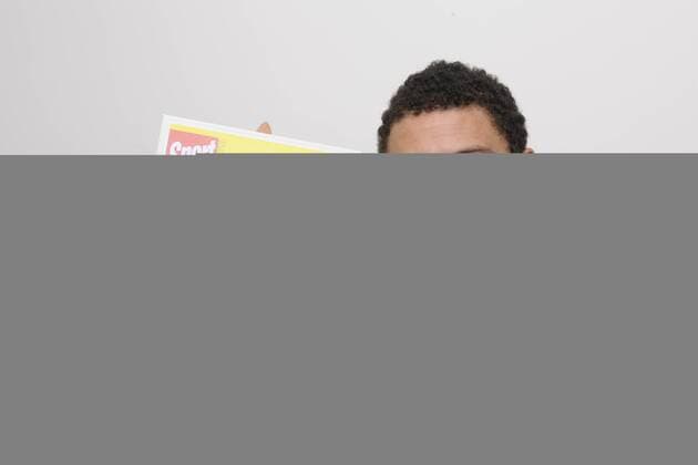 Ronaldo (Brasilien) bemalt das Sportbild Titelblatt