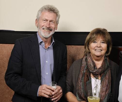 Paul Breitner mit Frau Hildegard