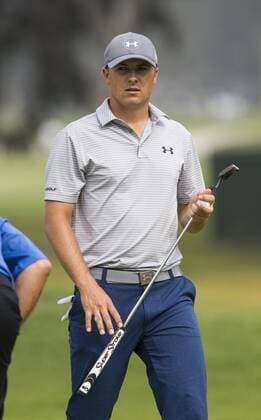 Feb. 20, 2015 - Los Angeles, California, U.S - Jordan Spieth plays in the second round of the Northern Trust Open PGA Golf Herren golf tournament at Riviera Country Club in Los Angeles on Friday, February 20, 2015. 2015 Northern Trust Open - ZUMAc68_