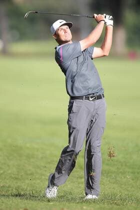 Feb. 20, 2015 - Pacific Palisades, CA, U.S. - February 20, 2015: Nick Watney during the second round of the Northern Trust Open. Played at Riviera Country Club, Pacific Palisades, CA. Michael Zito ESW CSM PGA Golf Herren Golf 2015: Northern Trust Open Day Two FEB 20 - ZUMAcs17