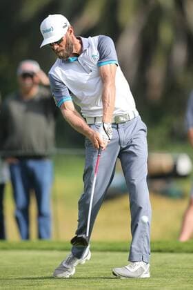 Feb. 20, 2015 - Pacific Palisades, CA, U.S. - February 20, 2015: Graham DeLaet during the second round of the Northern Trust Open. Played at Riviera Country Club, Pacific Palisades, CA. Michael Zito ESW CSM PGA Golf Herren Golf 2015: Northern Trust Open Day Two FEB 20 - ZUMAcs17