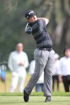 Feb. 20, 2015 - Pacific Palisades, CA, U.S. - February 20, 2015: Daniel Summerhays during the second round of the Northern Trust Open. Played at Riviera Country Club, Pacific Palisades, CA. Michael Zito ESW CSM PGA Golf Herren Golf 2015: Northern Trust Open Day Two FEB 20 - ZUMAcs17