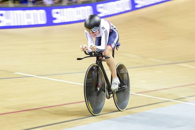 Trott Laura (gbr) - CYCLISME : WM Bahnrad - 22 02 2015 JBAutissier Panoramic 