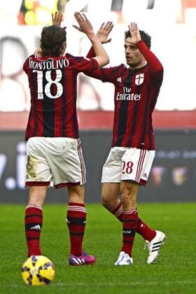 Giacomo Bonaventura Milan 1-0. Celebration goal - Football Calcio Serie A - AC Milan vs AC Cesena - Foto GiuseppexCeleste Insidefoto giuseppexceleste
