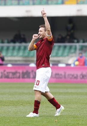 IPP20150222 Football - soccer: Serie A, Hellas verona - AS Rom, francesco totti 0-1 xHOCHxZWEIx xItalyxPhotoxPressx 
