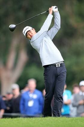 Aktuell Golf, PGA, James Hahn gewinnt Northern Trust Open Feb. 22, 2015 - Pacific Palisades, CA, U.S. - February 22, 2015: James Hahn during the final round of the Northern Trust Open. Played at Riviera Country Club, Pacific Palisades, CA. Michael Zito ESW CSM PGA Golf Herren Golf 2015: Northern Trust Open Final Round FEB 22 - ZUMAcs17