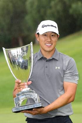 Aktuell Golf, PGA, James Hahn gewinnt Northern Trust Open Feb. 22, 2015 - Pacific Palisades, CA, U.S. - February 22, 2015: James Hahn defeats Dustin Johnson in a three hole playoff at the Northern Trust Open. Played at Riviera Country Club, Pacific Palisades, CA. Michael Zito ESW CSM PGA Golf Herren Golf 2015: Northern Trust Open Final Round FEB 22 - ZUMAcs17