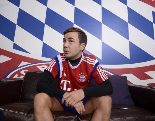 Mario Götze (FC Bayern München), Shooting