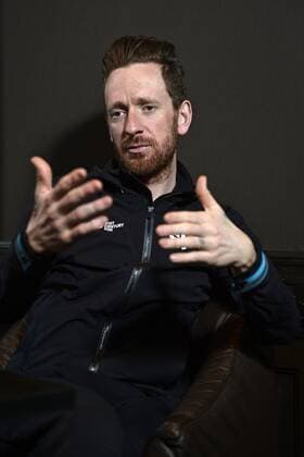 Wiggins Bradley (Team Sky) CYCLISME : Conference De Presse Bradley Wiggins - Bruxelles - 27 02 2015 PhotoNews Panoramic 