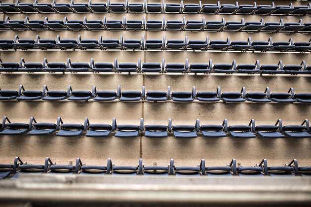 Fußball, Stadiongeschichte Stuttgarter Kickers Sitze - Presserundgang im neu umgebauten Gazi Stadion auf der Waldau - Stuttgarter Kickers
