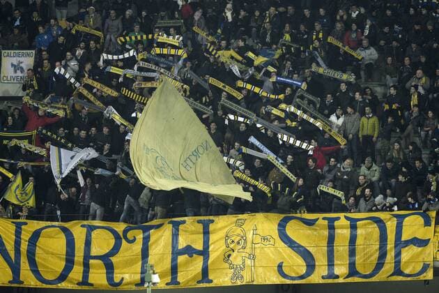 Verona, 28.02.2015 - Serie A 2014 2015 - AC Chievo Verona - Fans 