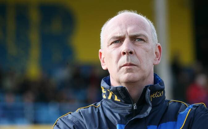 Leipzig, 28.02.2015, Bruno-Plache-Stadion, Fußball, NOFV Oberliga Süd , 1. FC Lokomotive Leipzig vs. SG Dynamo Dresden II. 3:1 (2:1) , Im Bild: Mario Basler (1. FC Lok, Geschäftsführer . ,