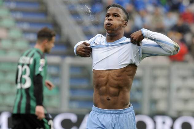 Keita Balde Diao Lazio Reggio Emilia Serie A 2014 2015 US Sassuolo Calcio - Lazio Rom 0-3 fnozxinside