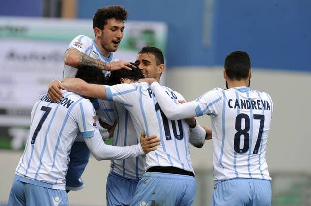 Torjubel Marco Parolo Lazio Goal celebration Reggio Emilia Serie A 2014 2015 US Sassuolo Calcio - Lazio Rom 0-3 fnozxinside