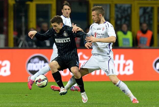 Serie A, Inter Mailand - AC Florenz (ACF Fiorentina) (ACF Fiorentina (AC Florenz (ACF Fiorentina) ) ) , mateo Kovacic e Kurtic xHOCHxZWEIx xItalyxPhotoxPressx 