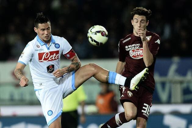 Serie A FC Turin - SSC Neapel Marek Hamsik-Matteo Darmian 