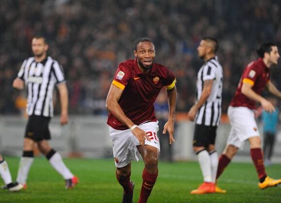 IPP20150302 Football - soccer: Serie A, AS Rom - Juventus Turin, jubel Seydou Keita xHOCHxZWEIx xItalyxPhotoxPressx 