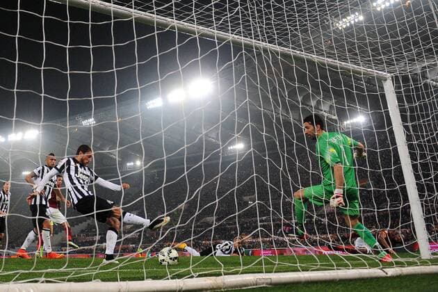 Seydou Keita Roma Autogol Claudio Marchisio Goal celebration 1-1 Roma 02-03-2015 Stadio Olimpico Football Calcio Serie A AS Rom vs Juventus Turin andreaxstaccioli