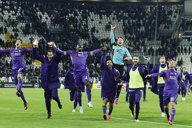 Coppa Italia 2015 - Juventus Turin - AC Florenz (ACF Fiorentina) (ACF Fiorentina (AC Florenz (ACF Fiorentina) ) ) esultanza fine gara Fiorentina 