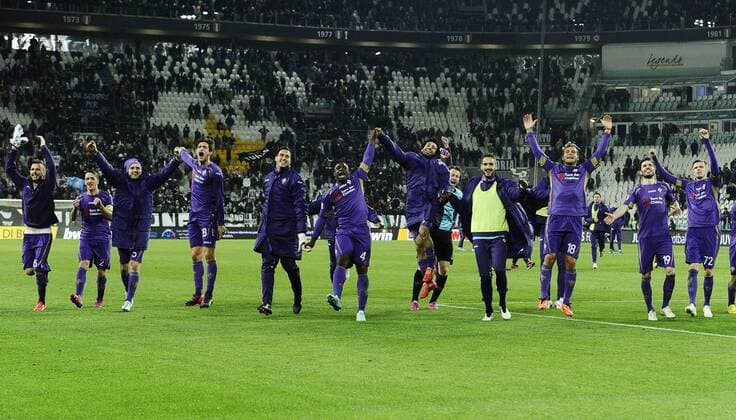 Coppa Italia 2015 - Juventus Turin - AC Florenz (ACF Fiorentina) (ACF Fiorentina (AC Florenz (ACF Fiorentina) ) ) esultanza fine gara Fiorentina 