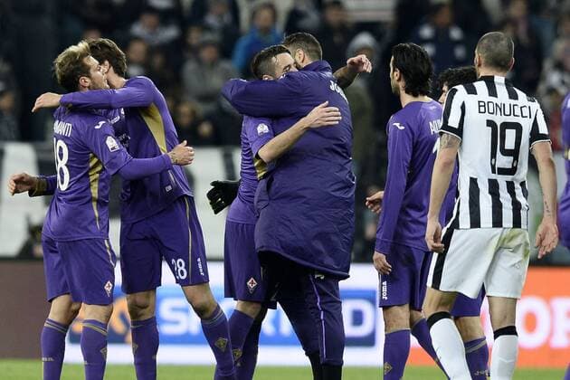 Coppa Italia 2015 - Juventus Turin - AC Florenz (ACF Fiorentina) (ACF Fiorentina (AC Florenz (ACF Fiorentina) ) ) esultanza fine gara Fiorentina 