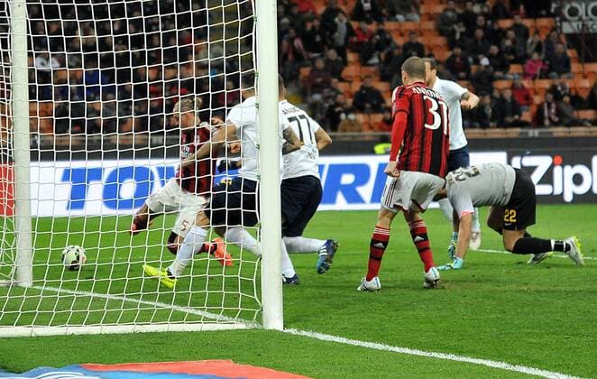 IPP20150307 Football - soccer: Serie A, AC Mailand - Verona, Philipe Mexes xHOCHxZWEIx xItalyxPhotoxPressx 