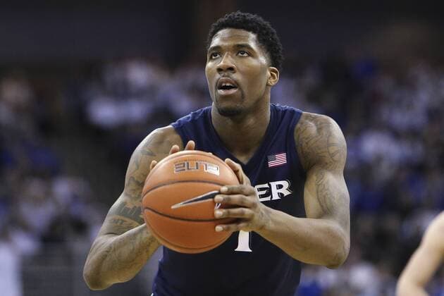 March 7, 2015 - Omaha, Nebraska, U.S - Xavier Musketeers forward JALEN REYNOLDS (1) shoots a free throw. Xavier defeated Creighton (74-73) in a game held at the CenturyLink Center in Omaha, Nebraska. NCAA College League USA Basketball 2015 - Creighton vs Xavier - ZUMAk127