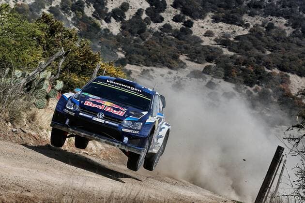 Sebastien Ogier (FR) Julien Ingrassia (FR) - Volkswagen Polo WRC Motorsport Rallye WM AUTOMOBILE : Rallye du Mexique - WRC - Mexico - 07 03 2015 SPresse Panoramic 