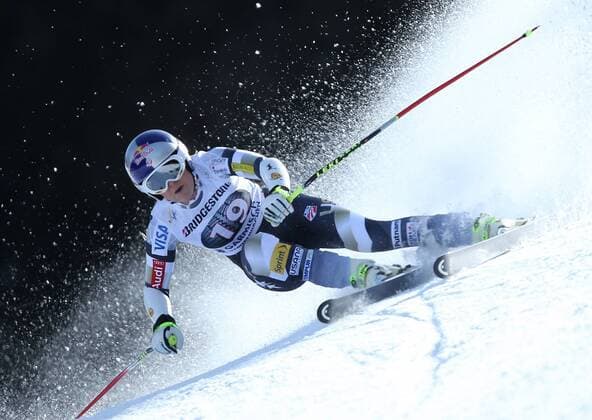 ALPINE SKIING - FIS WC Garmisch Partenkirchen GARMISCH-PARTENKIRCHEN,GERMANY,08.MAR.15 - ALPINE SKIING - FIS World Cup, Super G, ladies. Image shows Lindsey Vonn (USA).