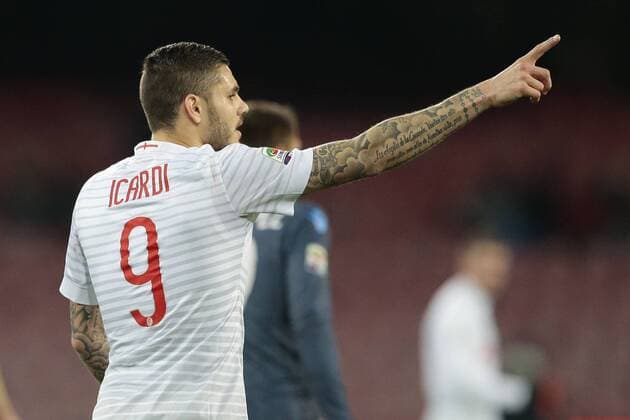 Mauro Emanuel Icardi Inter, Napoli 08-03-2015 Stadio San Paolo Football, Serie A: SSC Napoli vs. Inter Mailand cesarexpurini