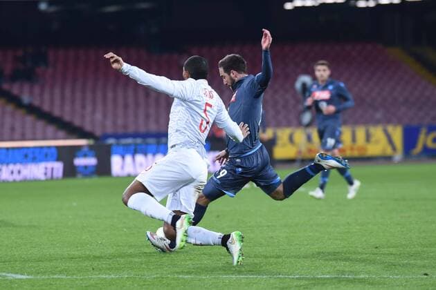 IPP20150308 Football - soccer: Serie A, SSC Neapel - Inter Mailand, Gonzalo Higuain xHOCHxZWEIx xItalyxPhotoxPressx 