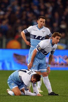 Miroslav Klose, Lucas Biglia, Stefan De Vrij Lazio Roma 09-03-2015 Stadio Olimpico Football Calcio Serie A Lazio Rom vs AC Florenz (ACF Fiorentina) andreaxstaccioli