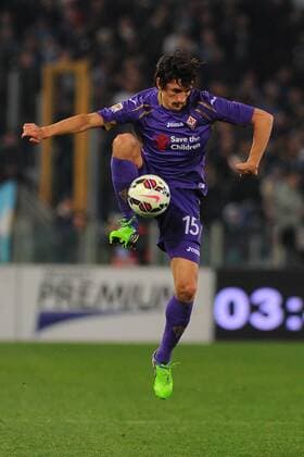 09.03.2015. Rome, Italy. Serie A Football. Lazio versus Fiorentina. Stefan Savic in action for Fiorentina xGiuseppexMaffiax  ActionPlus11603752