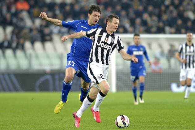 Francesco Acerbi Sassuolo, Stephan Lichtsteiner Juventus, Serie A, Juventus Turin - US Sassuolo Calcio filippoxalfero