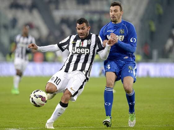 Carlos Tevez Juventus, Alessandro Longhi Sassuolo, Serie A, Juventus Turin - US Sassuolo Calcio filippoxalfero