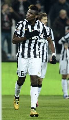 Db Torino 09 03 2015 - campionato di calcio serie A Juventus-Sassuolo foto Daniele Buffa Image nella foto: esultanza gol Paul Pogba 