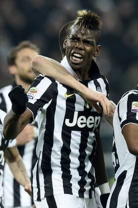 Db Torino 09 03 2015 - campionato di calcio serie A Juventus-Sassuolo foto Daniele Buffa Image nella foto: esultanza gol Paul Pogba 