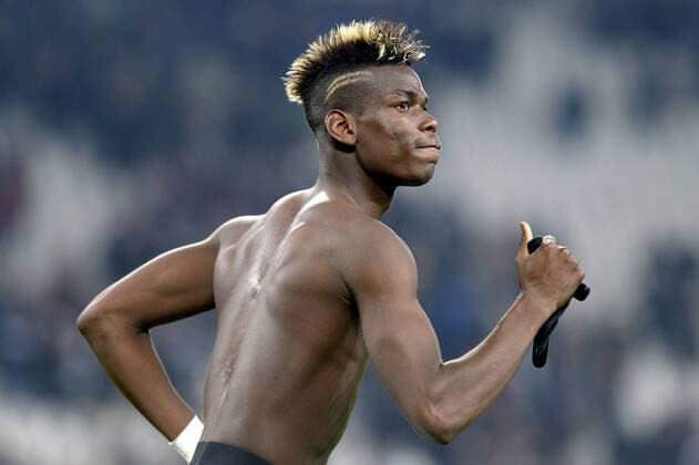 Esultanza finale Paul Pogba Juventus, goal celebration, Torino 09-03-2015, Juventus Stadium, Football Calcio 2014 2015 Serie A, Juventus - Sassuolo, Foto Filippo Alfero Insidefoto filippoxalfero