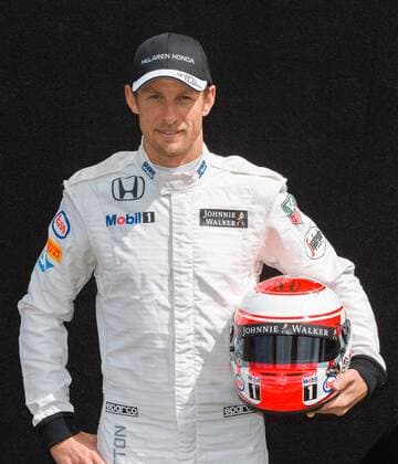 March 12, 2015: Jenson Button (GBR) 22 from the McLaren Honda team pose at the drivers photograph session at the 2015 Australian Formula One Grand Prix at Albert Park, Melbourne, Australia. Sydney Low Cal Media Formula One 2015: Australia âÄ Drivers Photos - ZUMAc04_