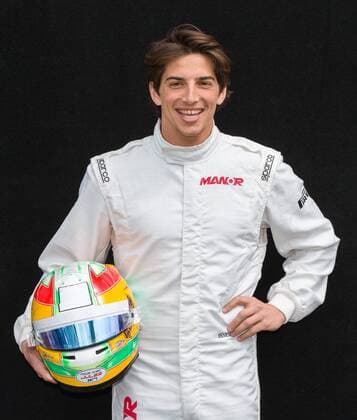March 12, 2015: Roberto Merhi (ESP) from the Manor Marussia team pose at the drivers photograph session at the 2015 Australian Formula One Grand Prix at Albert Park, Melbourne, Australia. Sydney Low Cal Media Formula One 2015: Australia âÄ Drivers Photos - ZUMAc04_