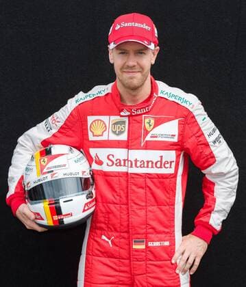 March 12, 2015: Sebastian Vettel (DEU) 5 from the Scuderia Ferrari team pose at the drivers photograph session at the 2015 Australian Formula One Grand Prix at Albert Park, Melbourne, Australia. Sydney Low Cal Media Formula One 2015: Australia âÄ Drivers Photos - ZUMAc04_