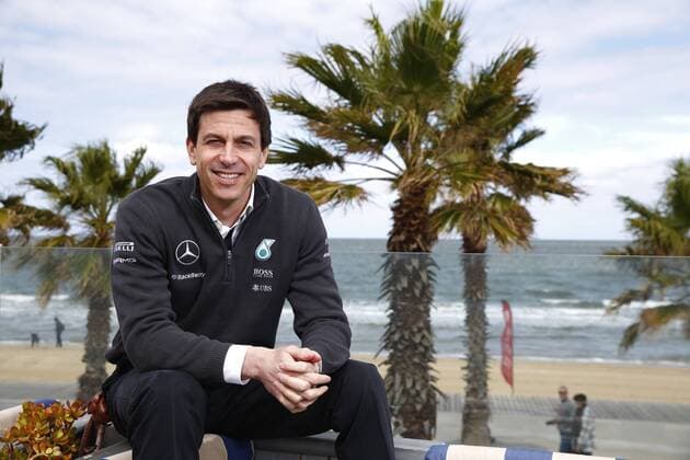 Motorsports: FIA Formula One World Championship WM Weltmeisterschaft 2015, Grand Prix of Australia, Toto Wolff (AUT, Mercedes AMG Petronas F1 Team), xHOCHxZWEIx