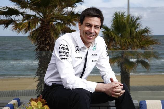 Motorsports: FIA Formula One World Championship WM Weltmeisterschaft 2015, Grand Prix of Australia, Toto Wolff (AUT, Mercedes AMG Petronas F1 Team), xHOCHxZWEIx