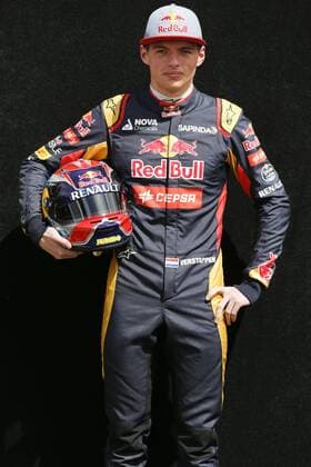 March 12, 2015 - Melbourne, Australia - MAX VERSTAPPEN of the Netherlands and Scuderia Toro Rosso poses for the photographers during preparations of the 2015 Australian Grand Prix at Albert Park Circuit in Melbourne, Australia. F1 2015 - Australian Grand Prix - Preparations - ZUMAg147