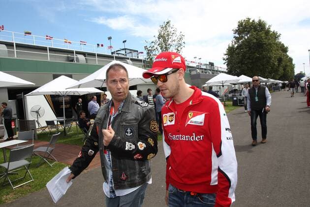 12.03.2015 - Sebastian Vettel (GER) Scuderia Ferrari SF15-T Australian Grand Prix, Melbourne 12 - 15 March 2015 