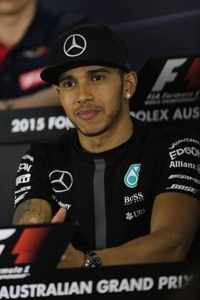 12.03.2015 - Lewis Hamilton (GBR) Mercedes AMG F1 W06 Australian Grand Prix, Melbourne 12 - 15 March 2015 